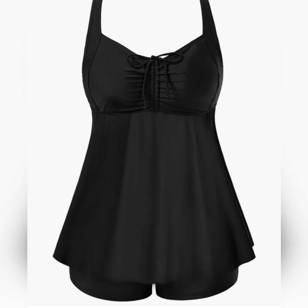 Black Tankini Swimsuit